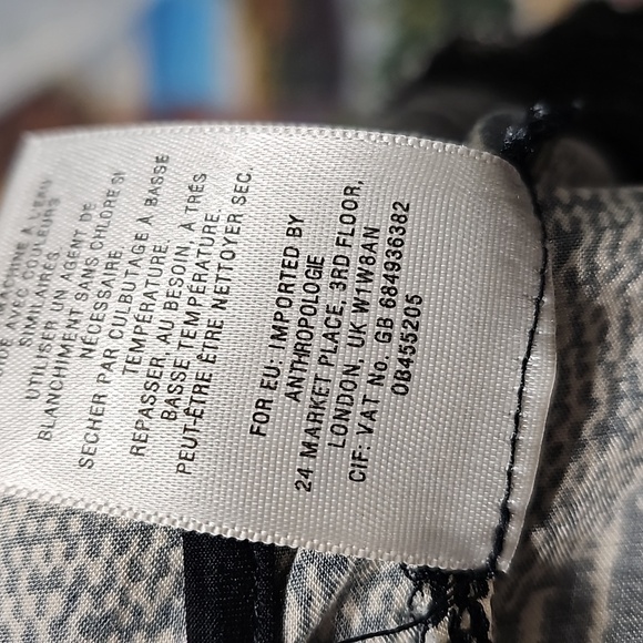 HeiHei Unique Abstract Anthropologie‎ Pants Size Small - Picture 6 of 7